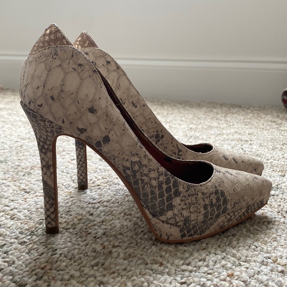 Sam Edelman | Shoes | Sam Edelman Celia High Heels 45m Snake Print ...